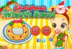 play Christmas Wreath Bread