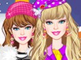 play Winter Shopping Dress Up