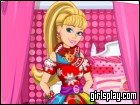 play Barbie`S Christmas Patchwork Dress