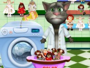 play Tom Washing Dolls