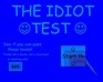 play The Idoit Test