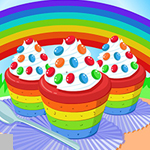 play Cooking Rainbow Cupcakes