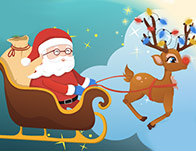 play Santa Sleigh Accident