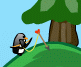 Penguin With Bow Golf