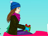 play North Pole Sledding Saga