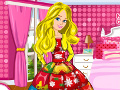 play Barbies Christmas Patchwork Dress