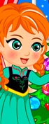 play Princess Anna Christmas Slacking