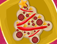 play Christmas Tree Pizza