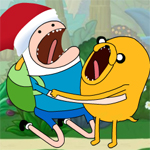 play Adventure Time Christmas War