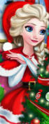 play Elsa Christmas Home