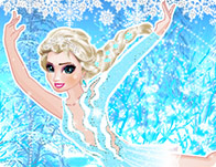 play Elsa Ice Skating Dance