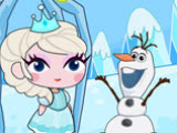 play Olaf Save Frozen Elsa