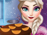 play Elsa Cooking Christmas Cake