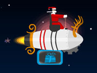 play Santa'S Rocket