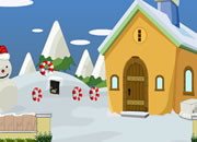 play Snow House Escape
