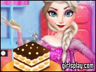 play Elsa Cooking Tiramisu