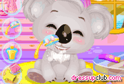 play Baby Koala Salon