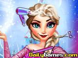 play Elsa Hair Salon