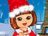 play Dora Christmas Travel