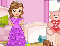 play Princess Sofia New Year House Decor