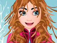 play Frozen Anna Messy Hair