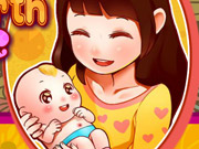 play Mommy Gives Birth Kissing