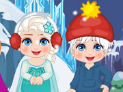 play Elsa New Year Slacking