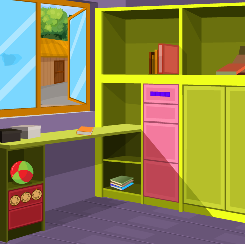 Games2Jolly Purple Home Escape