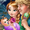 play Play Anna And Kristoff Baby Feeding