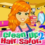 play Clean Up Hair Salon 2