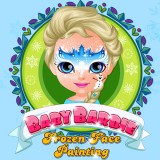 play Baby Barbie Frozen Face Painting