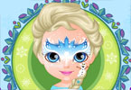 play Baby Barbie Frozen Face Painting