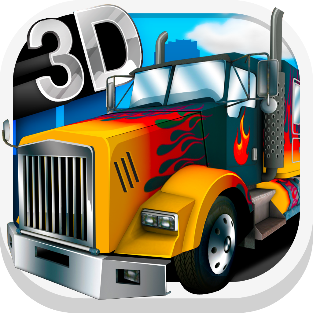 3D American Truck Driver