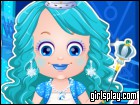 Baby Hazel Ice Princess Dressup