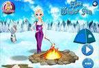 play Elsa Winter Fun