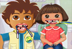 play Dora And Diego At The Dentist