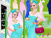 play Elsa Pregnant Shopping