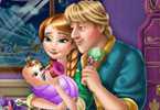 play Anna And Kristoff Baby Feeding