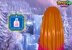 play Frozen Anna Waterfall Braids