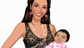 play Dress Up Beyonce And Her Baby