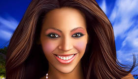 play Beyonce Virtual Makeover