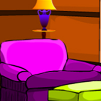play Decorated Colored Rooms Escape