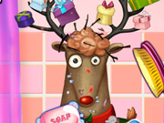 play Messy Rudolph Kissing