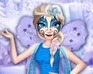 play Elsa Face Tattoo