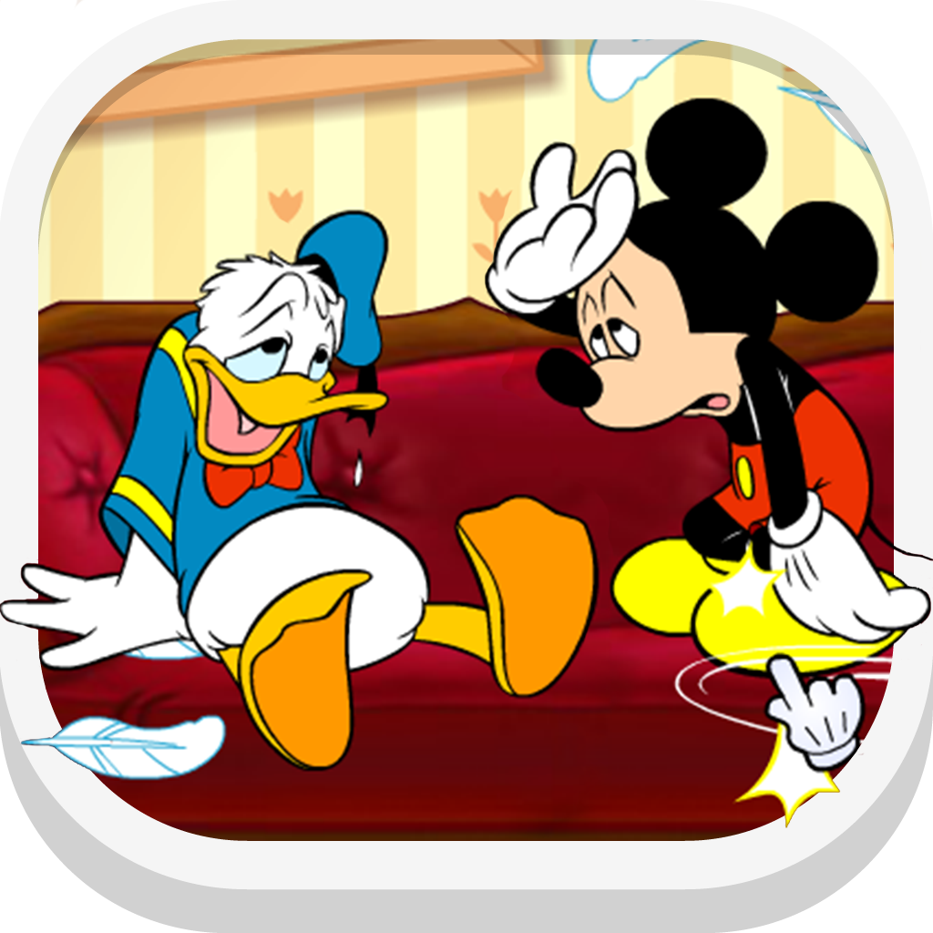 play Mickey And Friends In Pillowfight