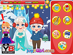 play Elsa New Year Slacking