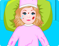 play Baby Barbie Winter Skating Injury