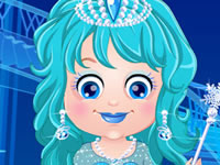 play Baby Hazel Ice Princess Dressup