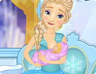 play Elsa Breast Feed