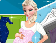 Elsa Pregnant Shopping